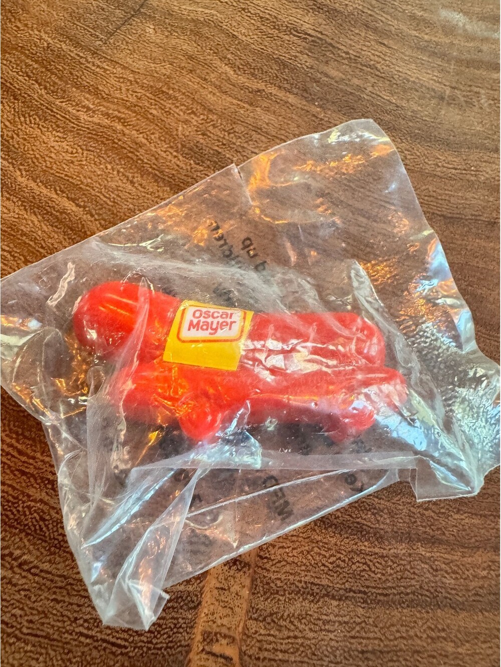 Lot of 2 Vintage Oscar Mayer Wiener Whistles Wienermobile Toy New Sealed NIP